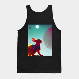 Bunnies in Space Tank Top